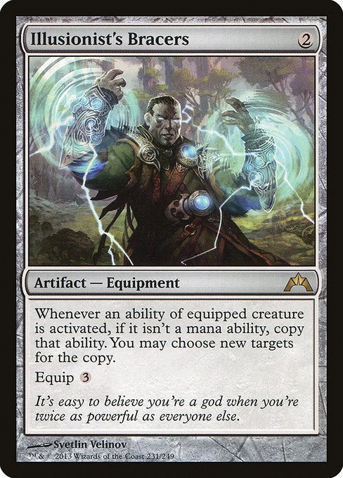 Illusionist's Bracers (231) (Foil) - Gatecrash - Game On