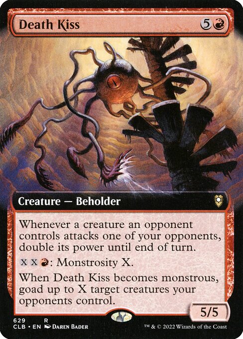 Death Kiss (629) - EXTENDED ART - Commander Legends: Battle for Baldur's Gate - Game On