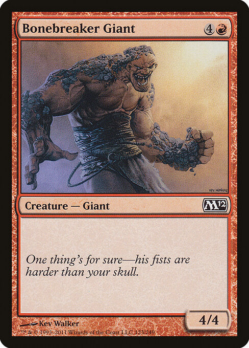 Bonebreaker Giant (123) - Magic 2012 - Game On