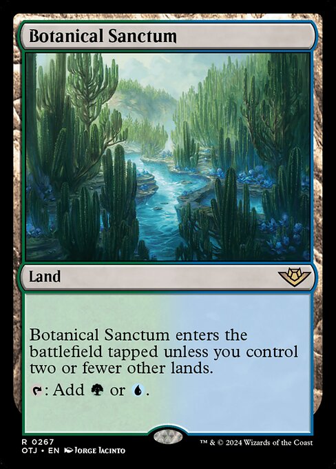 Botanical Sanctum (267) - Outlaws of Thunder Junction - Game On