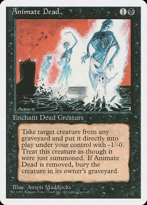 Animate Dead (118) - Fourth Edition - Game On