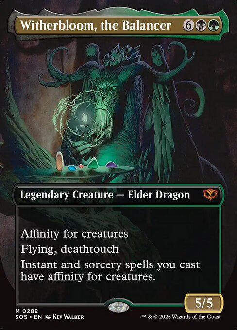 Witherbloom, the Balancer (288) - BORDERLESS - FULL ART - Secrets of Strixhaven - Game On