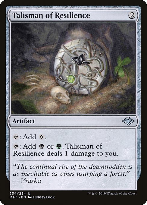 Talisman of Resilience (234) (Foil) - Modern Horizons - Game On