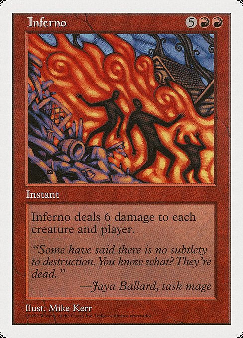 Inferno (243†) - Fifth Edition - Game On