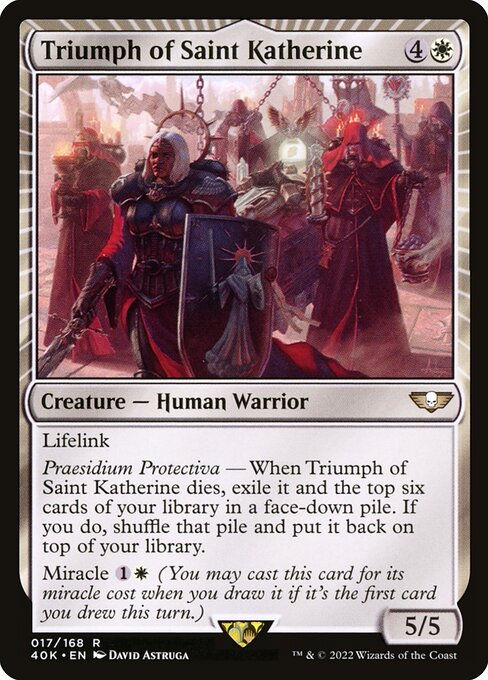 Triumph of Saint Katherine (17) - Warhammer 40,000 Commander - Game On