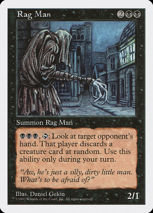 Rag Man (190) - Fifth Edition - Game On