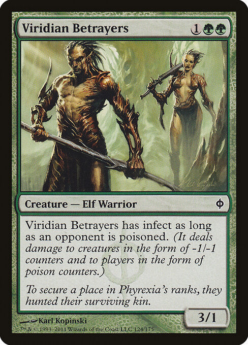 Viridian Betrayers (124) - New Phyrexia - Game On