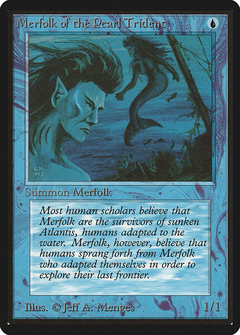 Merfolk of the Pearl Trident (67) - Limited Edition Beta - Game On