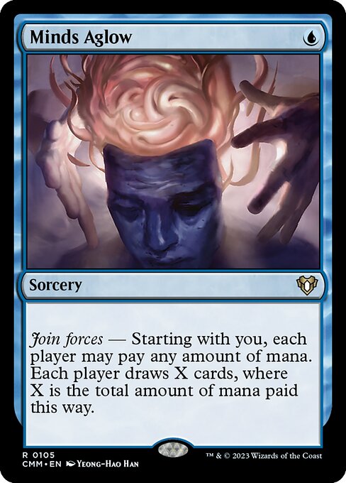 Minds Aglow (105) (Foil) - Commander Masters - Game On