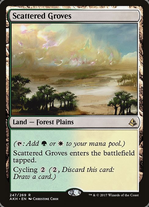 Scattered Groves (247) - Amonkhet - Game On