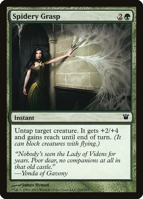 Spidery Grasp (204) (Foil) - Innistrad - Game On