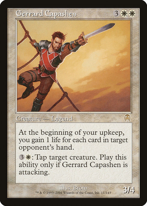 Gerrard Capashen (11) - Apocalypse - Game On