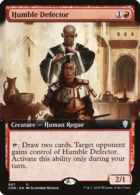 Humble Defector (667) - EXTENDED ART - Commander Legends - Game On