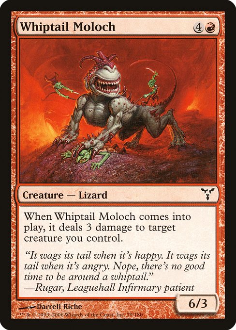 Whiptail Moloch (79) (Foil) - Dissension - Game On
