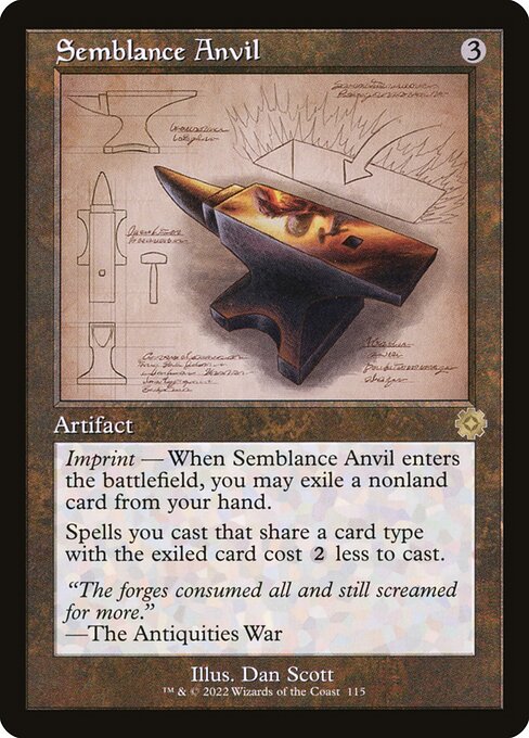 Semblance Anvil (115) - The Brothers' War Retro Artifacts - Game On