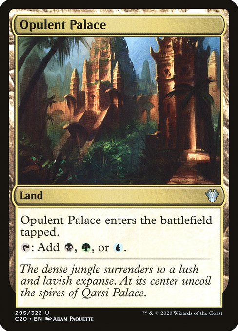 Opulent Palace (295) - Commander 2020 - Game On