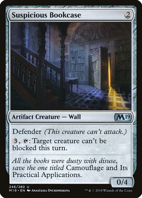 Suspicious Bookcase (246) - Core Set 2019 - Game On
