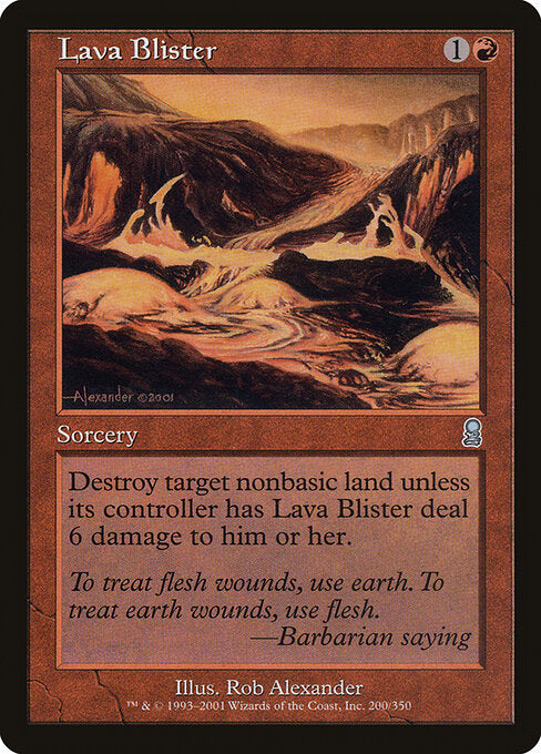 Lava Blister (200) - Odyssey - Game On