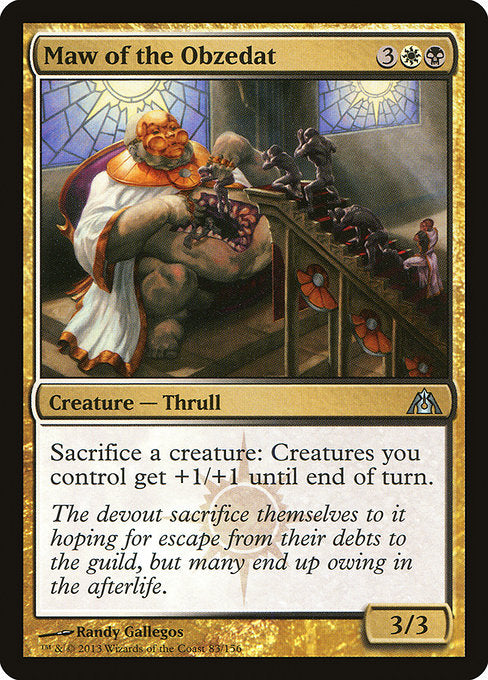 Maw of the Obzedat (83) (Foil) - Dragon's Maze - Game On