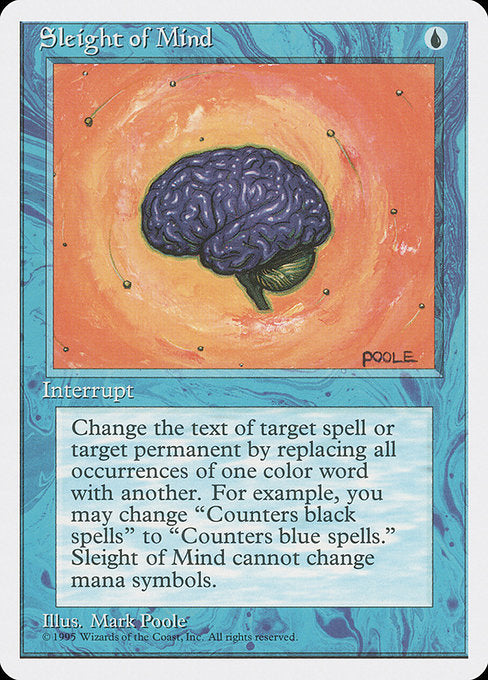 Sleight of Mind (102) - Fourth Edition - Game On