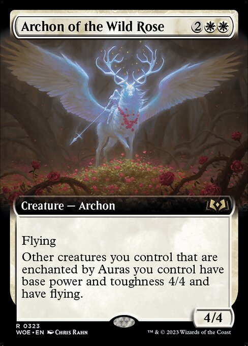 Archon of the Wild Rose (323) - EXTENDED ART - Wilds of Eldraine - Game On