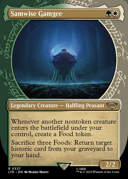 Samwise Gamgee (327) - BORDERLESS (Foil) - The Lord of the Rings: Tales of Middle-earth - Game On