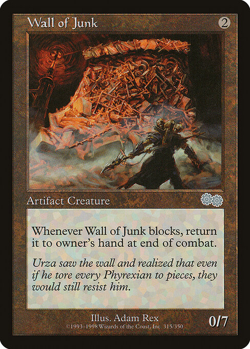 Wall of Junk (315) - Urza's Saga - Game On