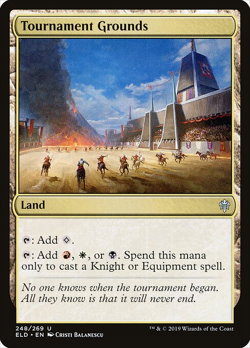 Tournament Grounds (248) - Throne of Eldraine - Game On