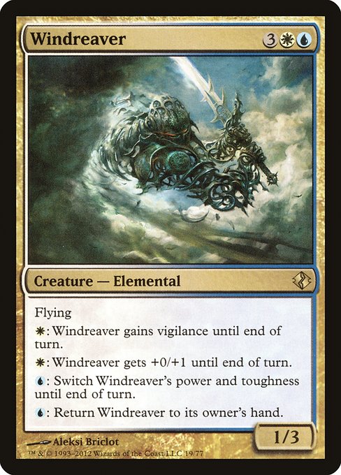 Windreaver (19) - Duel Decks: Venser vs. Koth - Game On