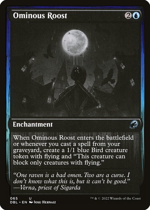 Ominous Roost (65) - Innistrad: Double Feature - Game On
