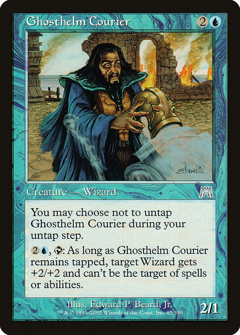 Ghosthelm Courier (85) (Foil) - Onslaught - Game On