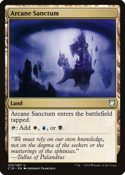 Arcane Sanctum (232) - Commander 2018 - Game On