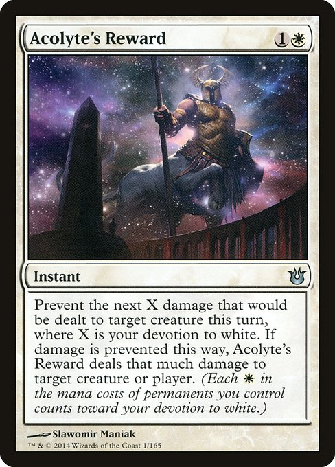 Acolyte's Reward (1) (Foil) - Born of the Gods - Game On