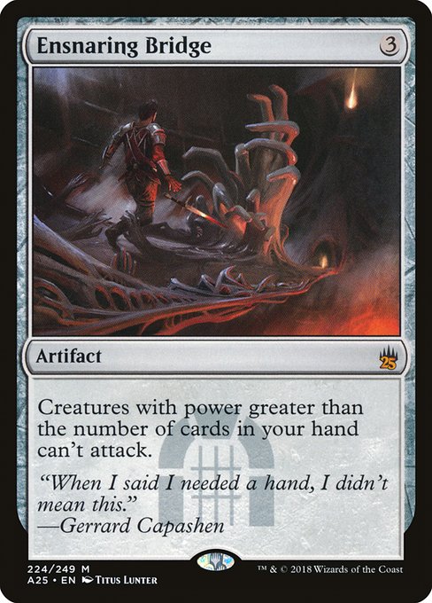 Ensnaring Bridge (224) (Foil) - Masters 25 - Game On