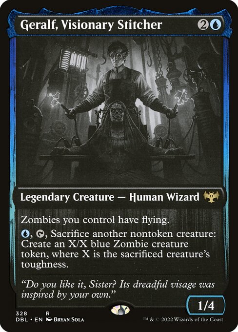 Geralf, Visionary Stitcher (328) - Innistrad: Double Feature - Game On