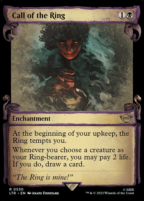 Call of the Ring (530) - SHOWCASE (Foil) - The Lord of the Rings: Tales of Middle-earth - Game On