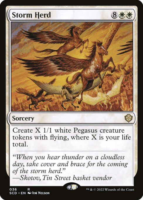 Storm Herd (36) - Starter Commander Decks - Game On