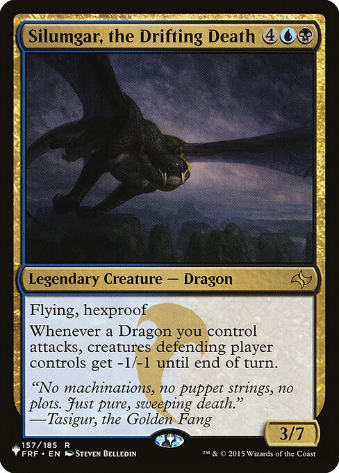 Silumgar, the Drifting Death (FRF-157) - The List - Game On