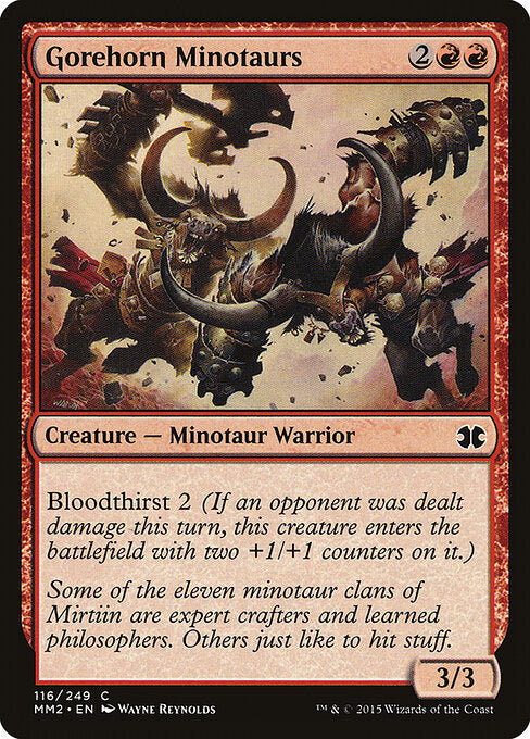 Gorehorn Minotaurs (116) - Modern Masters 2015 - Game On