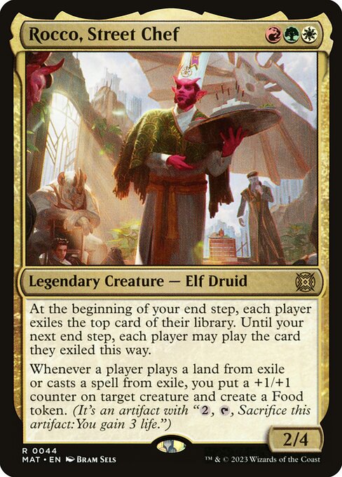 Rocco, Street Chef (44) (Foil) - March of the Machine: The Aftermath - Game On