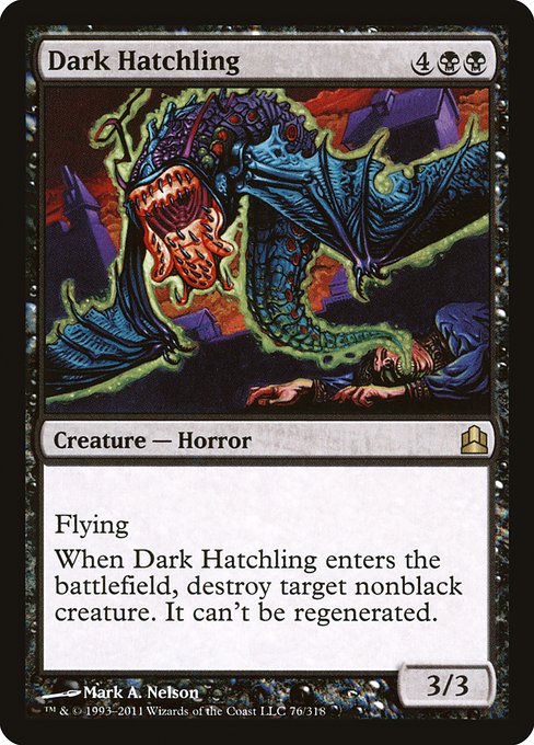 Dark Hatchling (76) - Commander 2011 - Game On