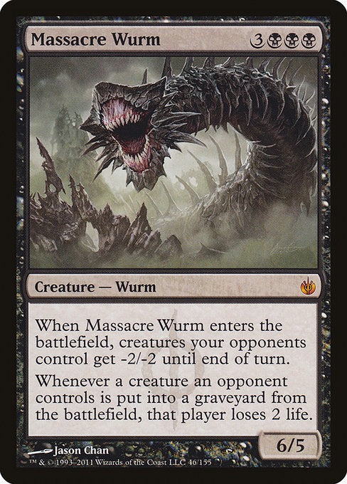 Massacre Wurm (46) - Mirrodin Besieged - Game On