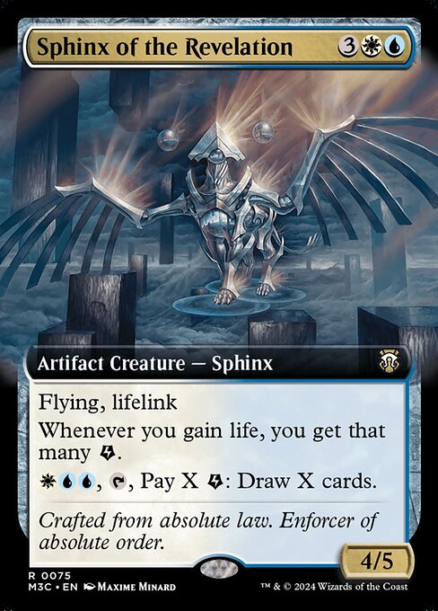 Sphinx of the Revelation (75) - EXTENDED ART - Modern Horizons 3 Commander - Game On