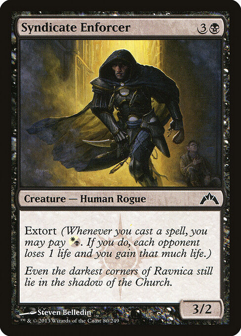 Syndicate Enforcer (80) (Foil) - Gatecrash - Game On