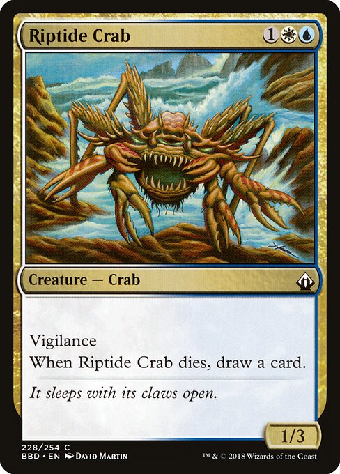 Riptide Crab (228) (Foil) - Battlebond - Game On