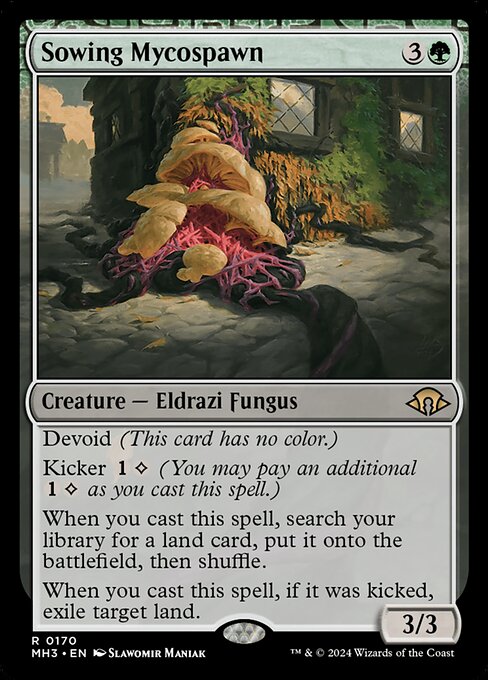 Sowing Mycospawn (170) (Foil) - Modern Horizons 3 - Game On