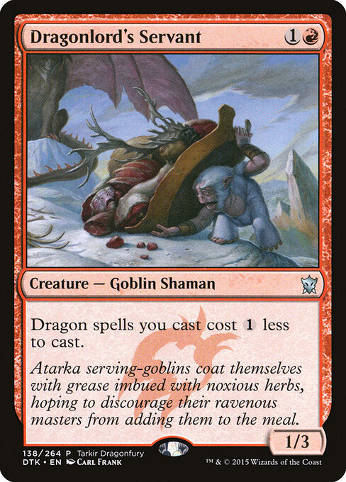 Dragonlord's Servant (138) - Tarkir Dragonfury - Game On
