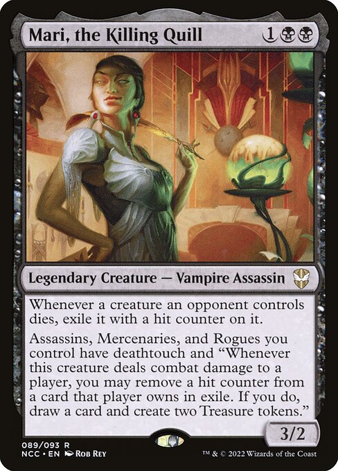 Mari, the Killing Quill (89) - New Capenna Commander - Game On