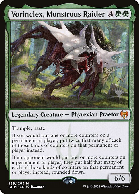 Vorinclex, Monstrous Raider (199p) (Foil) - Kaldheim Promos - Game On
