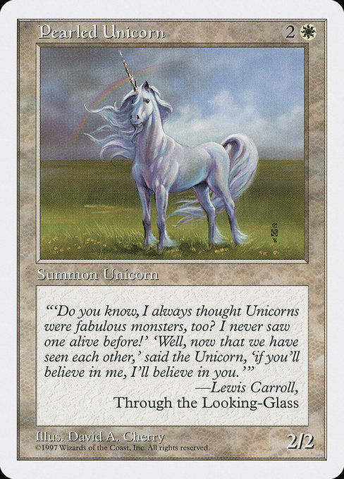 Pearled Unicorn (50) - Fifth Edition - Game On